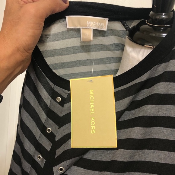 Micheal Kors brand new strips soft tops - Picture 5 of 13